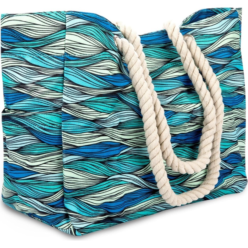 Large beach tote bag
